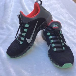 Men’s Nike Free 5.0 Trainer VT3 Sneakers  Green Glow. Size 9